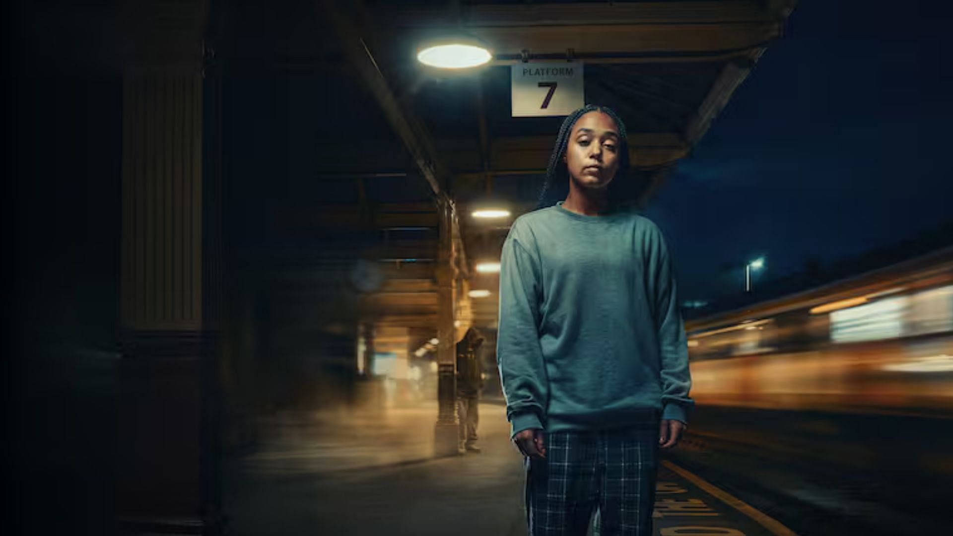 Platform 7, like Delirium, features plenty of unexpected plot twists (Image via ITVX)